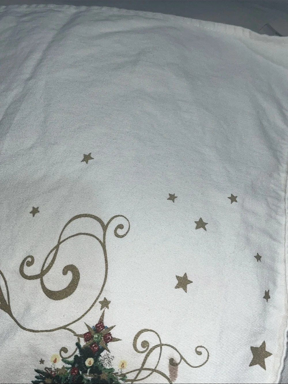 Williams Sonoma ‘Twas the night before Christmas - Set of 2 Napkins Good Cond🎅🎄